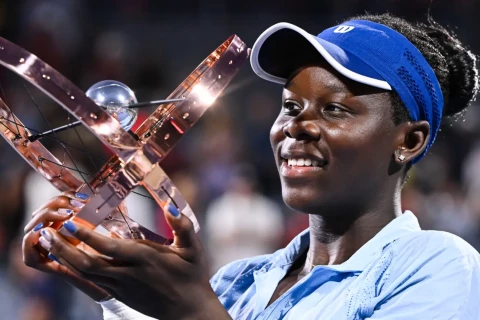 Victoria Mboko shocks Osaka to win first WTA title at Canadian Open