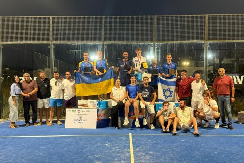 Italian duo wins "Crocus Fitness Sea Breeze" international padel cup in Azerbaijan