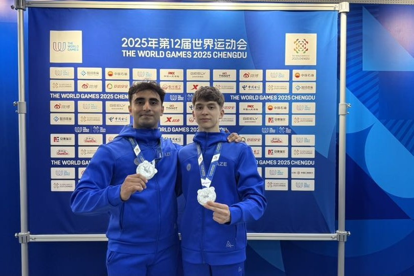 Azərbaycan Dünya Oyunlarında ikinci medalı qazanıb - FOTO