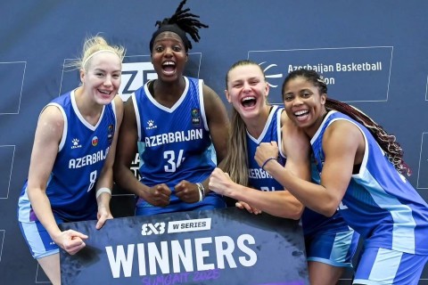 Azerbaijan women’s 3x3 basketball team climbs to 12th in world rankings
