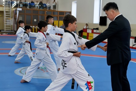 Taekvondoçularımızdan dan imtahanı - FOTO