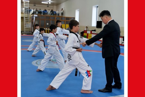 Taekvondoçularımızdan dan imtahanı - FOTO