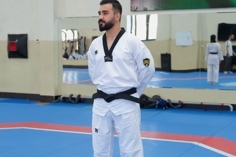 Taekvondoçularımızdan dan imtahanı - FOTO