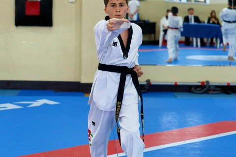 Taekvondoçularımızdan dan imtahanı - FOTO