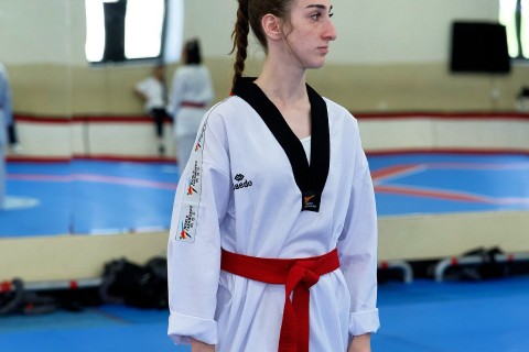 Taekvondoçularımızdan dan imtahanı - FOTO