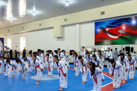 Taekvondoçularımızdan dan imtahanı - FOTO