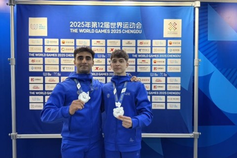 Azərbaycan Dünya Oyunlarında ikinci medalı qazanıb - FOTO