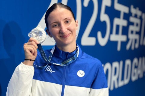 İrina Zaretska Dünya Oyunlarında gümüş medal qazanıb - YENİLƏNİB/FOTO