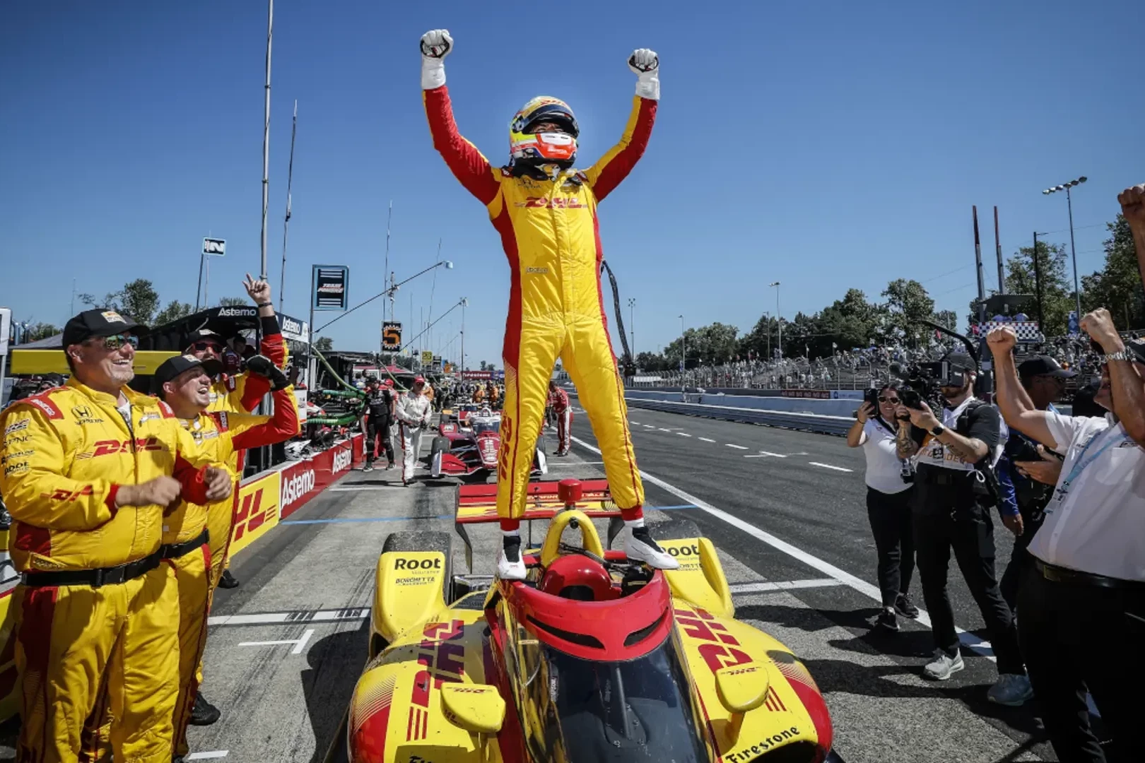 Alex Palou secures fourth IndyCar championship as Will Power wins Portland race