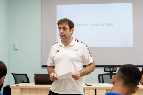 Bakıda UEFA B kursu keçirilir - FOTO
