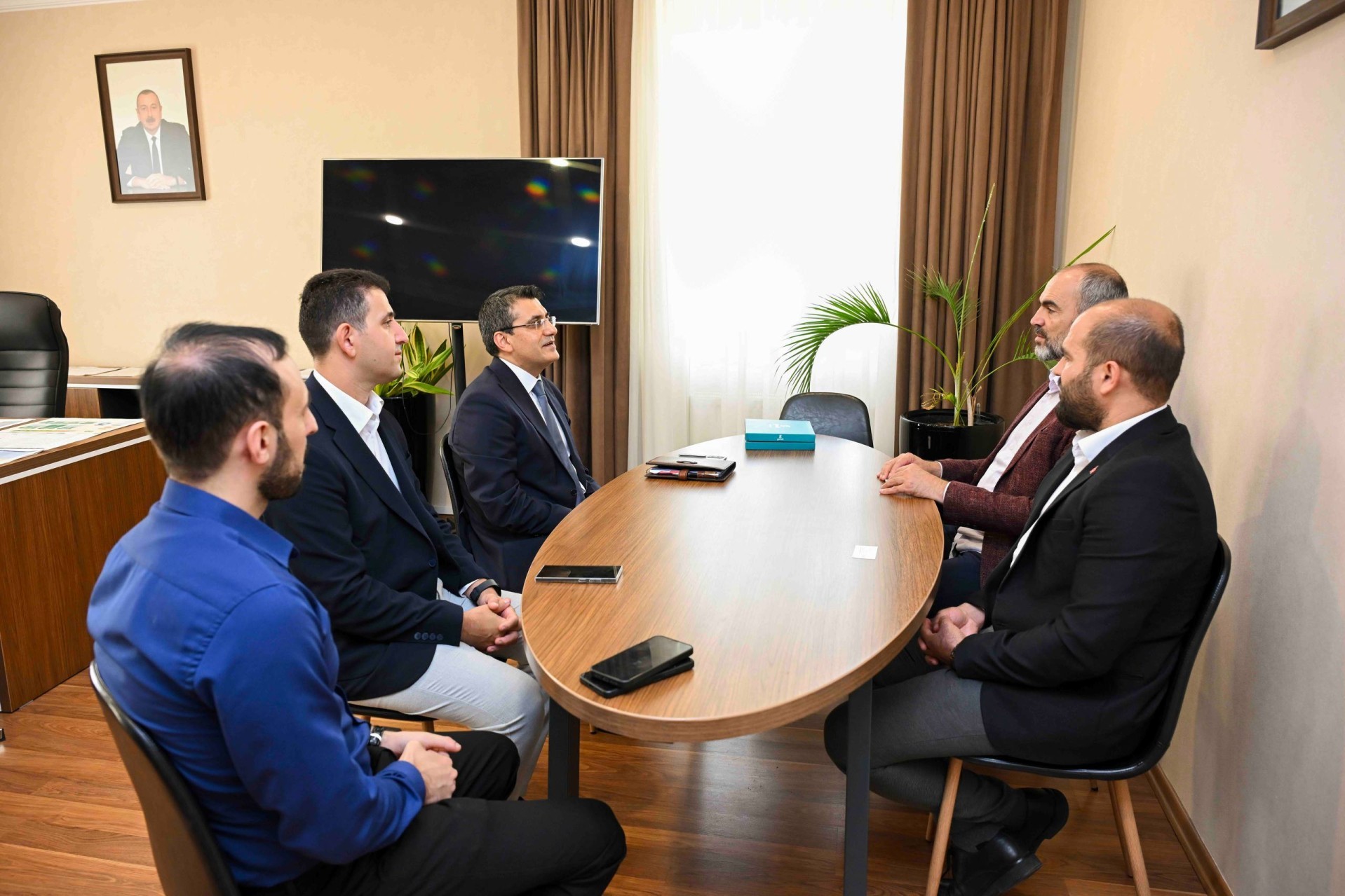 Gənclər və İdman Nazirliyində Beynəlxalq Bocce Federasiyasının prezidenti ilə görüş