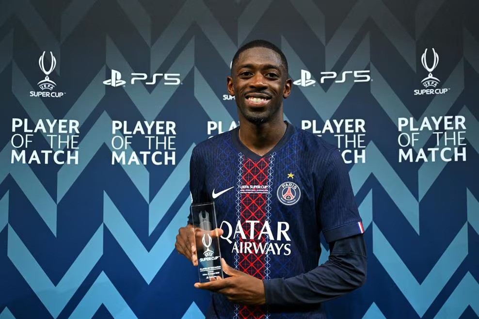 Dembele Superkubokun ən yaxşısı seçilib