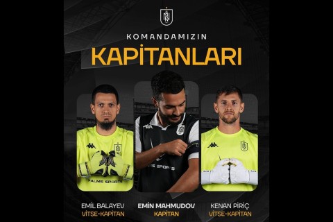 "Neftçi"də kapitan sarğısı Emin Mahmudova qaytarılıb