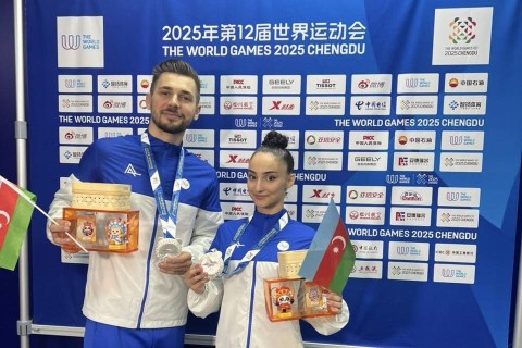 Dünya Oyunlarında 5-ci medal