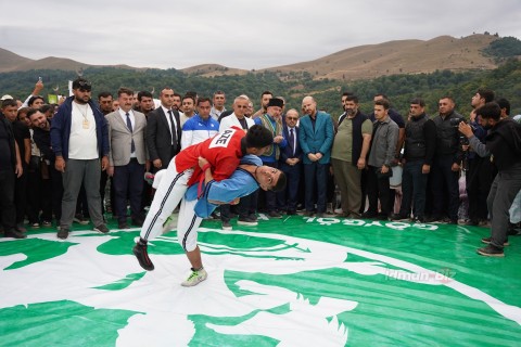 IV Milli Yaylaq Festivalının rəsmi açılış mərasimi olub - FOTO
