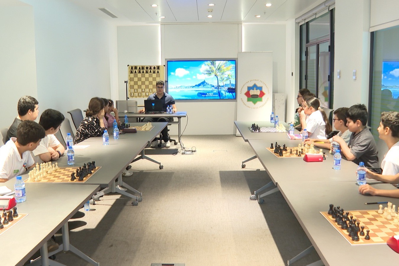 Azərbaycan çempionatının qalib və mükafatçıları üçün master-klass - FOTO