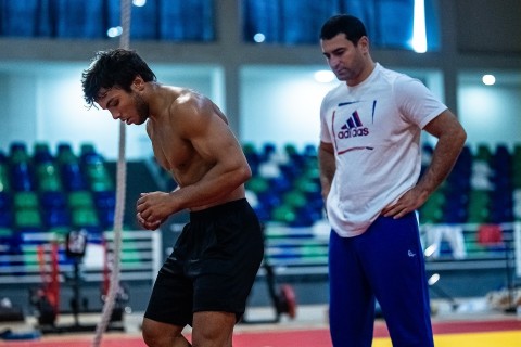 Азербайджанские дзюдоисты готовятся к чемпионату Европы в Губе