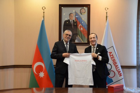 Azərbaycan və Albaniya arasında idman əlaqələrinin genişləndirilməsi müzakirə edilib - FOTO