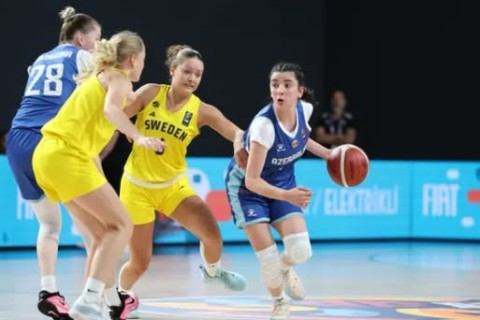 Avropa çempionatı: Basketbol millimizdən ilk oyunda məğlubiyyət