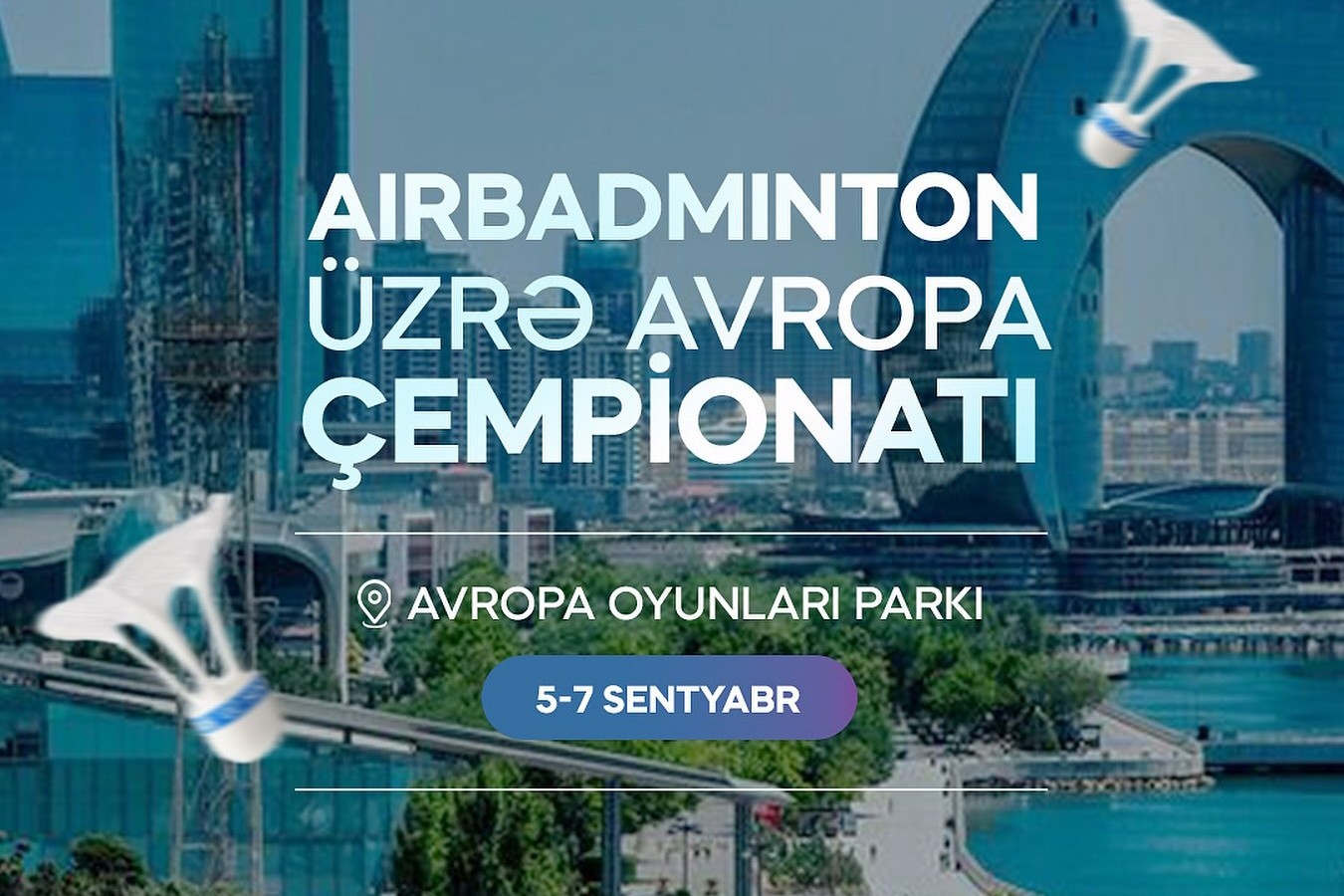 European AirBadminton Championship to take place in Baku