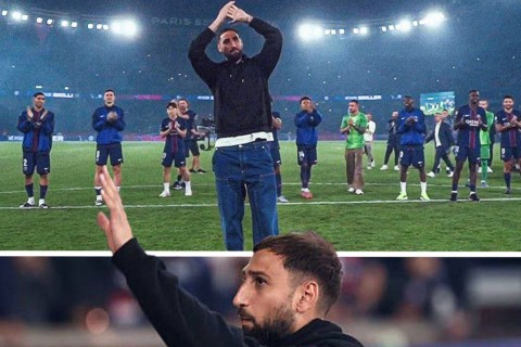 Доннарумма простился с болельщиками "ПСЖ" после матча с "Анже"
