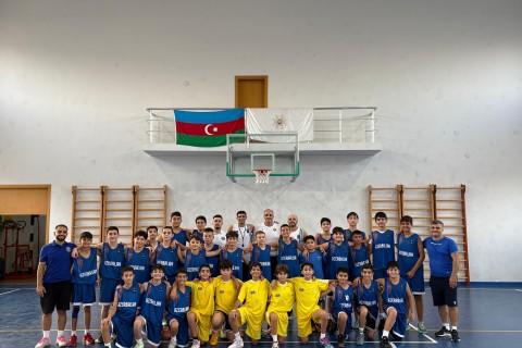 Serbiyalı mütəxəssis Zuğulbada basketbolçu seçir - FOTO