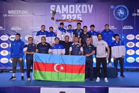 Сборная Азербайджана стала третьей на чемпионате мира