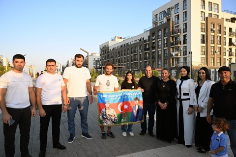 Olimpiya çempionlarımızın Qarabağa səfəri yekunlaşıb - FOTO