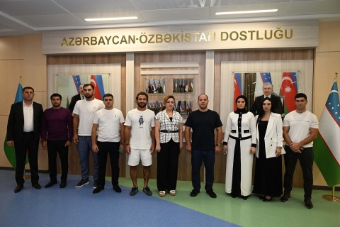 Olimpiya çempionlarımızın Qarabağa səfəri yekunlaşıb - FOTO