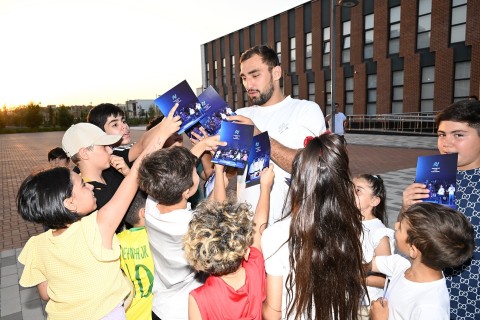 Olimpiya çempionlarımızın Qarabağa səfəri yekunlaşıb - FOTO