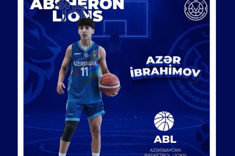 "Abşeron Lions" basketbolçusu ilə müqavilə müddətini uzadıb
