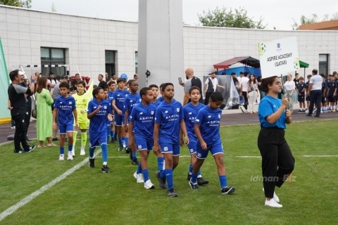 “Ulduz Cup” beynəlxalq futbol turnirinin açılış mərasimi - FOTO