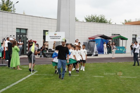 “Ulduz Cup” beynəlxalq futbol turnirinin açılış mərasimi - FOTO
