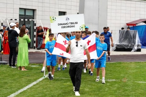 “Ulduz Cup” beynəlxalq futbol turnirinin açılış mərasimi - FOTO