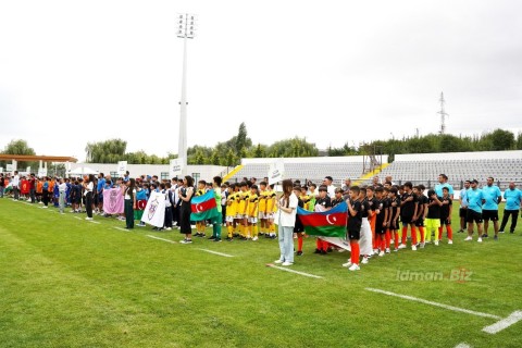 “Ulduz Cup” beynəlxalq futbol turnirinin açılış mərasimi - FOTO