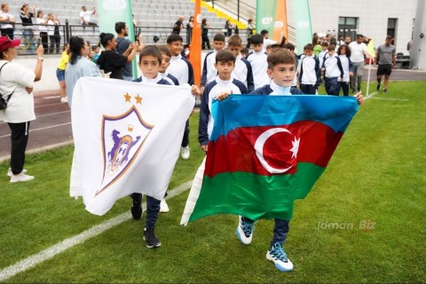 “Ulduz Cup” beynəlxalq futbol turnirinin açılış mərasimi - FOTO