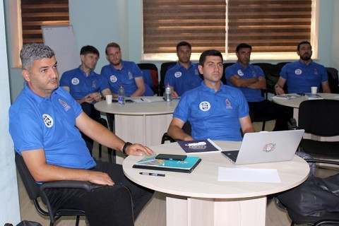 UEFA Pro coaching course continues at AFFA Education Center - PHOTO
