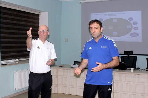 UEFA Pro coaching course continues at AFFA Education Center - PHOTO