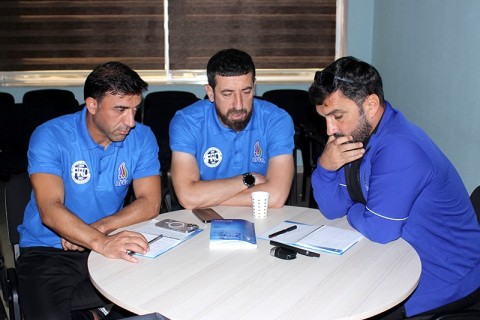 UEFA Pro coaching course continues at AFFA Education Center - PHOTO