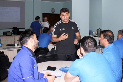 UEFA Pro coaching course continues at AFFA Education Center - PHOTO