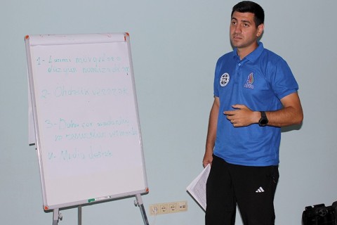 UEFA Pro coaching course continues at AFFA Education Center - PHOTO