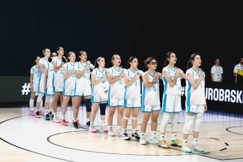 Azerbaijan U-16 women’s basketball team claims first European championship win