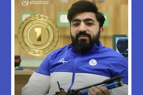 Azerbaijani para-shooter Kamran Zeynalov wins gold at Novi Sad Grand Prix