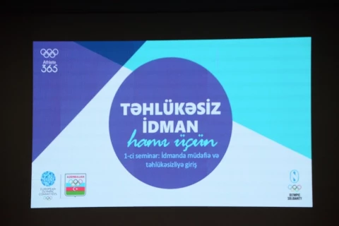 "Təhlükəsiz idman hamı üçün" seminarı yekunlaşıb - FOTO