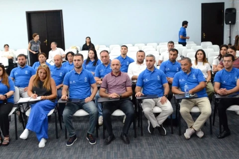 "Təhlükəsiz idman hamı üçün" seminarı yekunlaşıb - FOTO