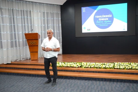 "Təhlükəsiz idman hamı üçün" seminarı yekunlaşıb - FOTO