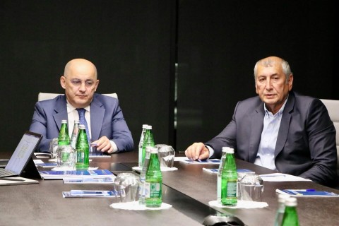 AVF rəhbərliyi qadın voleybolçulardan ibarət yığma üzvləri ilə görüşüb - FOTO