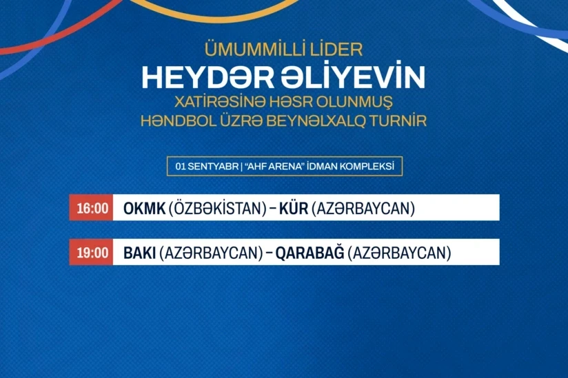 Group stage to conclude at Heydar Aliyev memorial international handball tournament