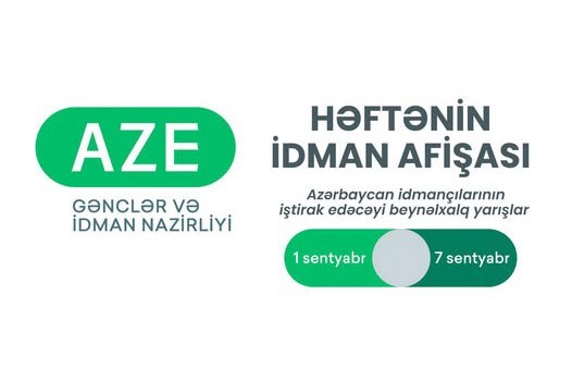 Weekly schedule of international competitions featuring Azerbaijani athletes