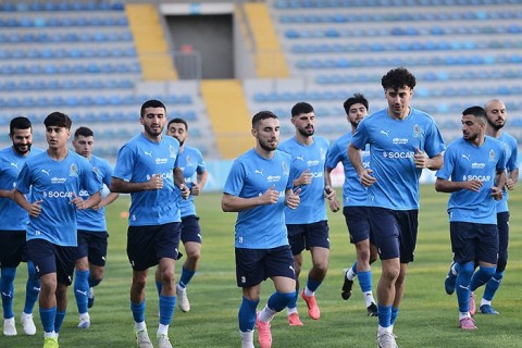 Azərbaycan millisinin məşqi - FOTO
